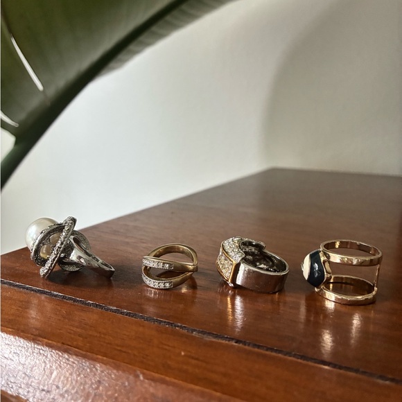 Cocktail Rings Bundle - sizes 5.5-6 - Picture 3 of 16